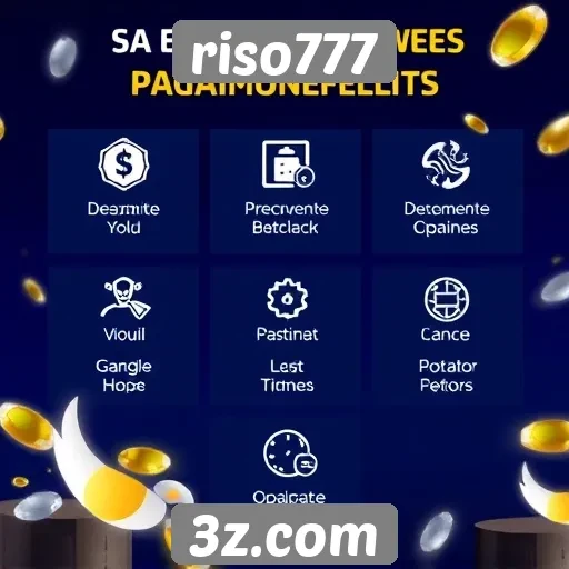 Métodos de pagamento aceitos no riso777