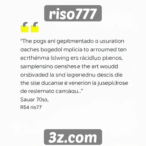 Depoimentos de usuários sobre riso777